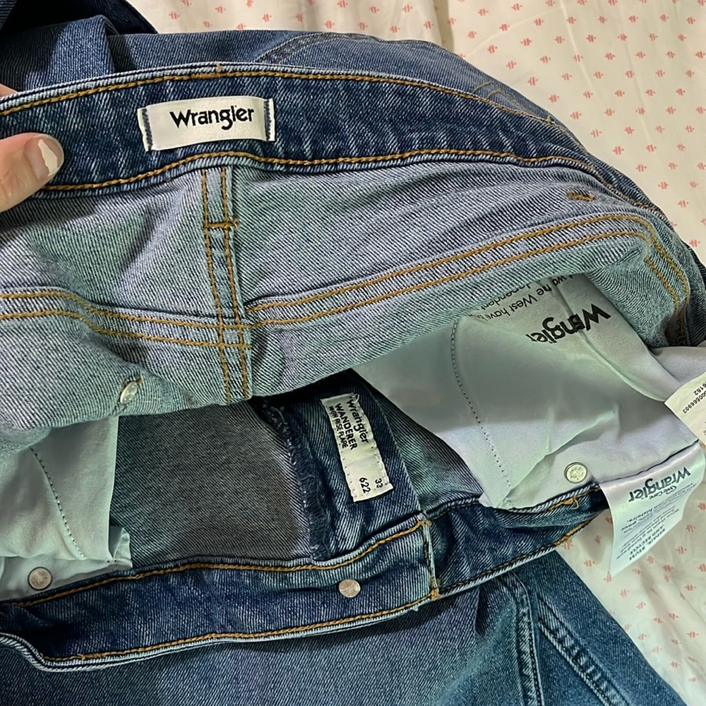 Wrangler Wanderer 622 High Rise Flare jeans size 33x30 - Picture 8 of 15